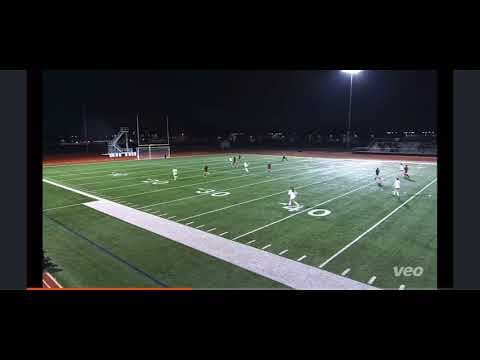 Video of Maroon jersey #13, outside mid, goal