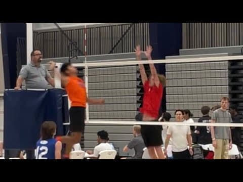 Video of Pacific Rim Volleyball Academy-#8-Jorge Juarez II-PLQ Hitting Highlights