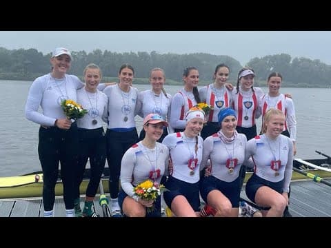 Video of Stina Dewes Rowing clips summer 2022