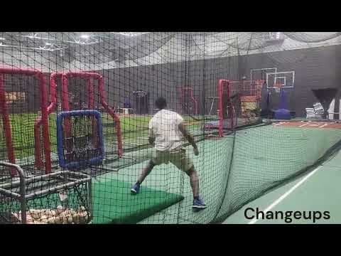 Video of 2023 Pitching BP and Live Game at end