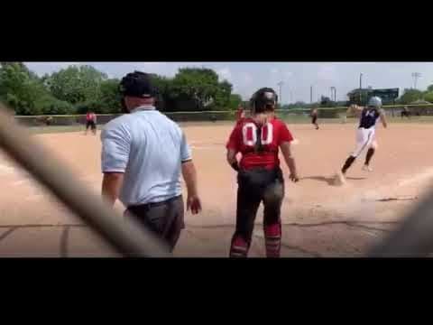 Video of Abbie Gregus, Catcher 2022, Summer ‘20