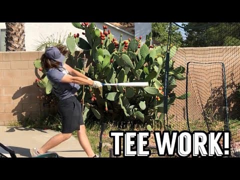 Video of Jaden Davis Tee Work