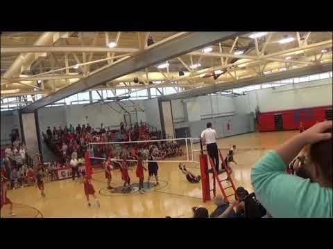 Video of Matthew Perrone Libero (Lacey) Quarterfinals of State