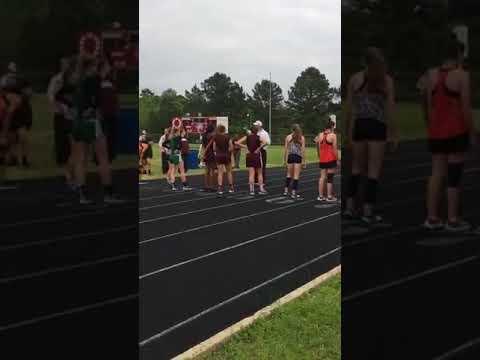 Video of 2018 District 800 Meter Run, 1st Place