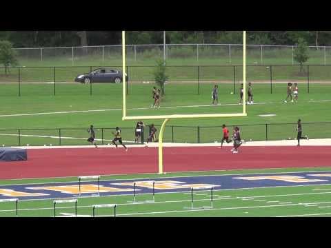 Video of USATF SW Association Championship Finals 4X100m (Lane 2 3rd Leg)