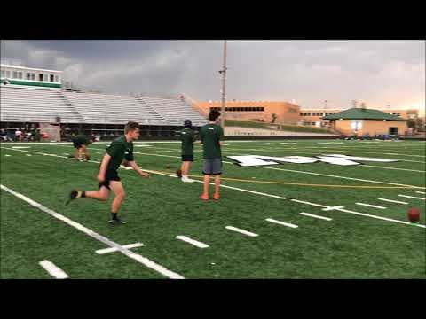 Video of 2nd Ranked Kicker at Camp