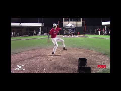 Video of Berkeley Harsch (T86) PBR Showcase Bullpen Fall 2021