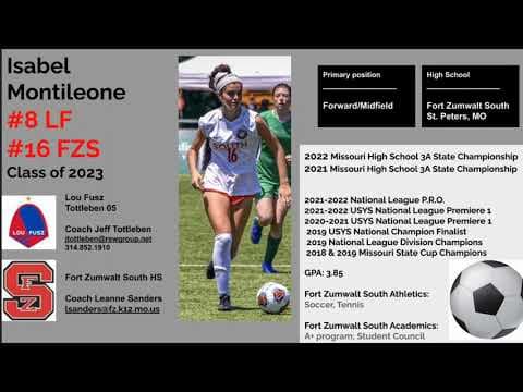Video of Montileone 2022 Highlights video