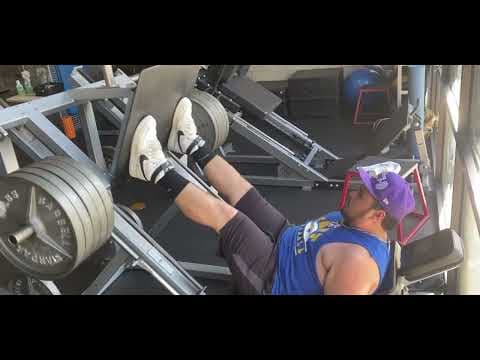 Video of 525 pounds leg press