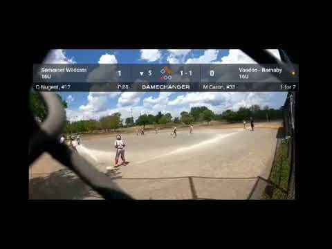 Video of Ella Beland - On 1st Base Manufacturing a Run