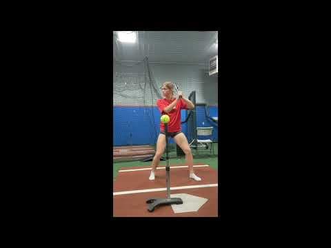 Video of Hitting Workout (Bat Path & Leg Engagement)