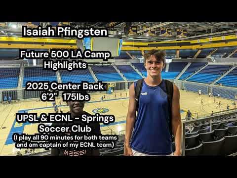 Video of August 2024 - Los Angeles Future 500 ID Camp