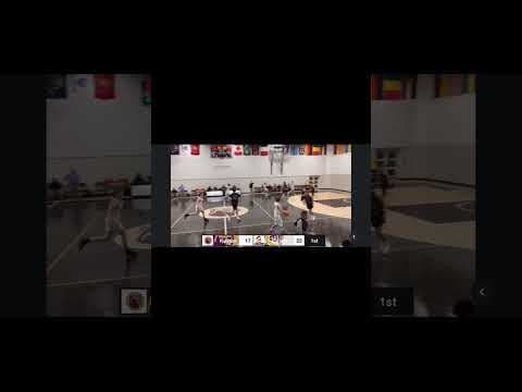 Video of 18ppg 5rpg 4apg 40% 3pt 