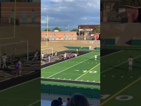 Video of 12/18/19, Moffat, Blue #25 scores off cross