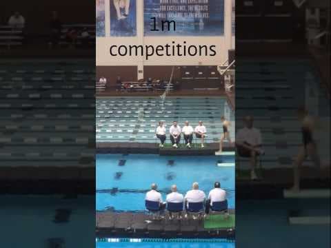 Video of Compilation of Competition and Training Dives Platform, 3M, 1M