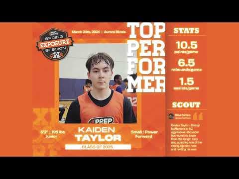 Video of Illinois Prep Hoops Spring Exposure Session (Top Performer!) - March 24, 2024 Highlights