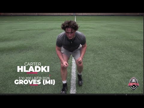 Video of 2024 Offseason workout video