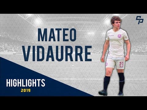 Video of Mateo Vidaurre - Highlights 2019