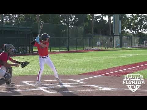Video of 10/14/2023 - PBR Junior State Games - Single to Right Field