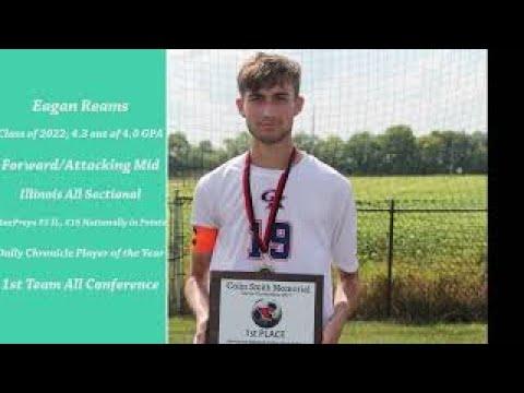 Video of Eagan Reams 2021 Senior Year Genoa Kingston High School Soccer Highlights