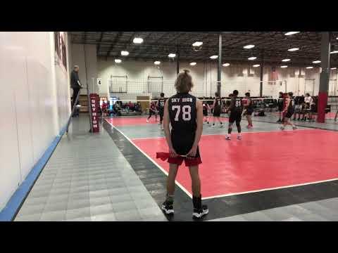 Video of Serve-Receive/Defense Highlights