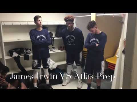 Video of James Irwin VS Atlas Prep, Jalen Higgs 