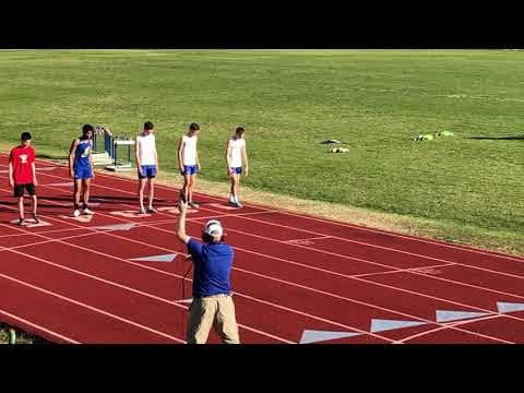 Video of 800 meter April 3, 2019.  Lane 1