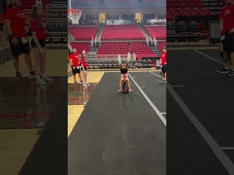 Video of standing tumbling