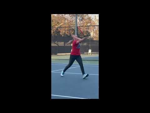 Video of Hannah Lewis tennis highlights January 2024 