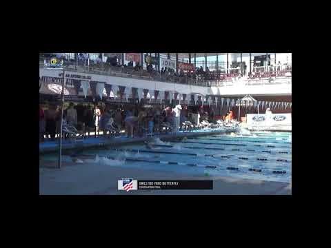 Video of Key Gonzalez - 2025 CIF SS D2 Consolation Final   100 fly (17th Place - 59.99)