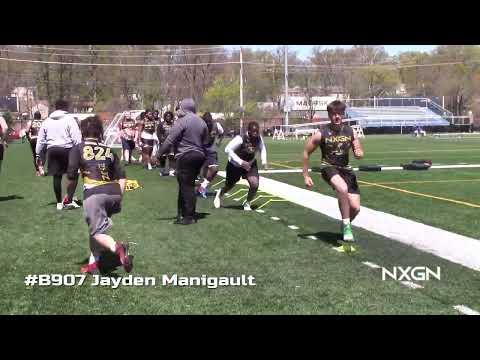 Video of Jayden Manigault DL #907 NXGN All American Camp