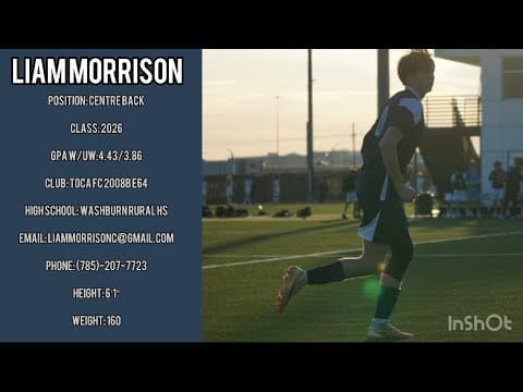 Video of Liam Morrison Highlights 2023/24