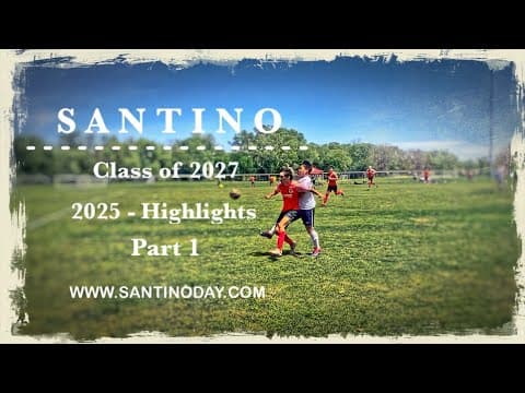 Video of Santino - 2025 Snapshot Highlights Part 1