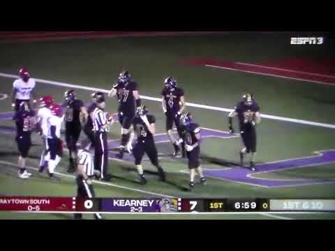 Video of 6'3" 230LB TD FOR 30 YARD TD RUN