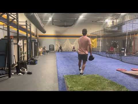 Video of 80% bullpen, sitting low-mid 80’s with good command