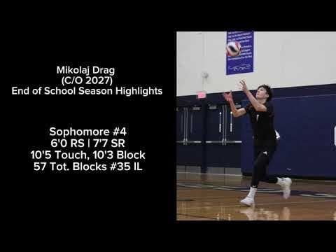 Video of Mikolaj Drag | Sophomore Year Highlight Reel