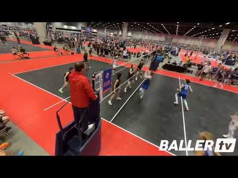 Video of AAU Nationals 2023.  Blue 11.  Setter dump.