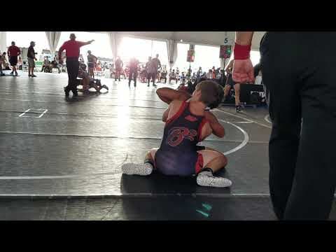 Video of Summer Nationals Atlantic City - August 2020 - High School Duals (Stephen - Black Singlet - Barn Brothers)