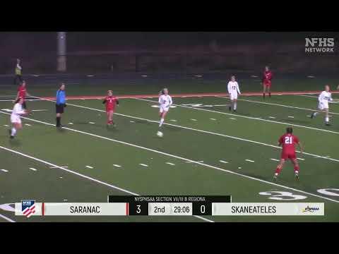 Video of 2022 Saranac vs Skaneateles - 2nd Half