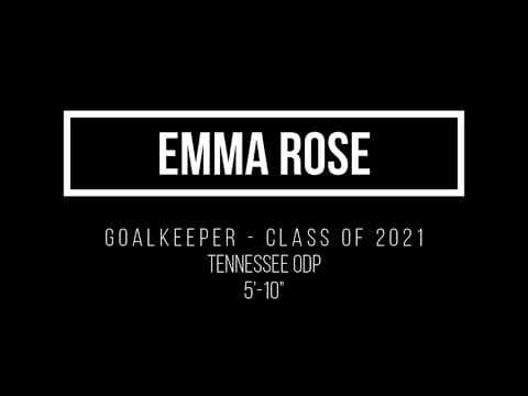 Video of Emma Rose - SR Year - Game #3 - Goalkeeper Co2021