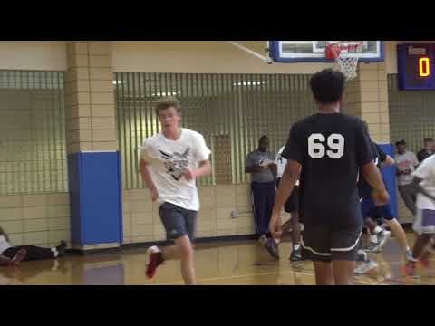Video of John Olsen_#67 White Jersey_Top 100 Hoops Showcase Atlanta, GA_October 2017