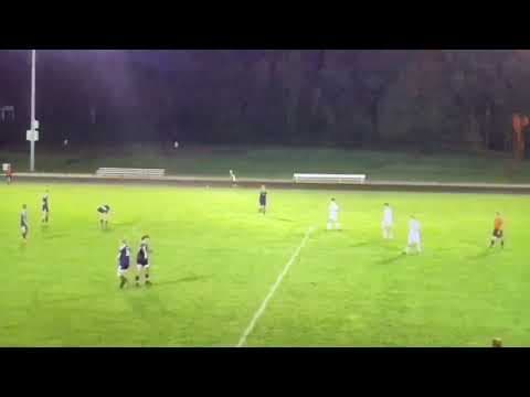 Video of Goal from midfield with 1 sec left to win district game.