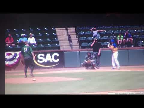 Video of Keegan Lessard 2018 NJCAA world series 