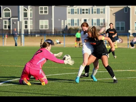 Video of State Cup Game November 2024 one on one save.