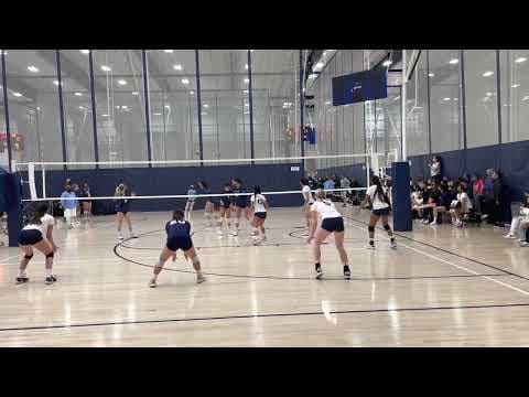 Video of Karis Bishop - Serve Receive and Defense Jan 2022