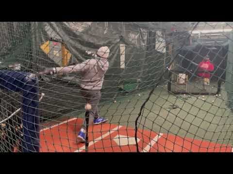 Video of Dylan Von Feldt Jan 1 Hitting