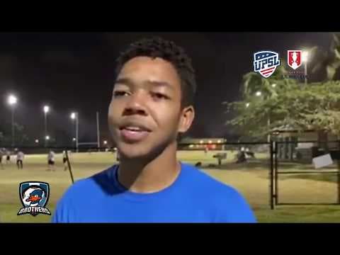 Video of Javon Turner Florida Brothers Interview Ahead of 2020 UPSL Season