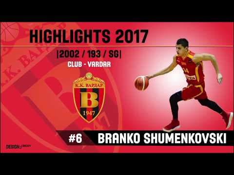 Video of Branko Shumenkovski  highlights 2017-18