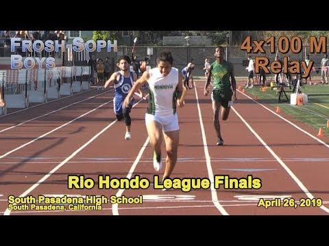 Video of Rio Hondo League Finals 4 x 100