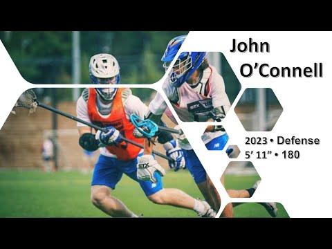 Video of John O’Connell 2020 Lacrosse Highlights